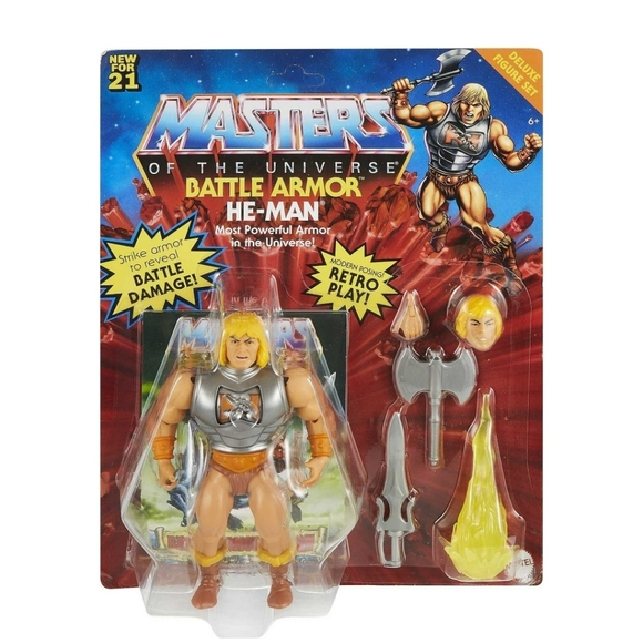 Mattel Other - Masters of the Universe Origins Battle Armor He-Man